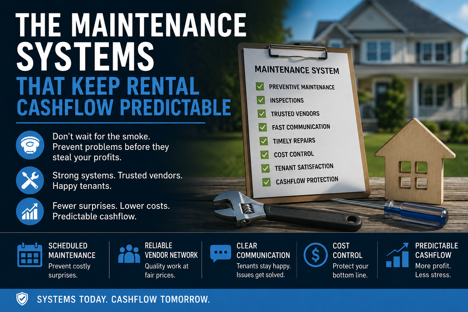 The Maintenance Systems That Keep Rental Cashflow Predictable